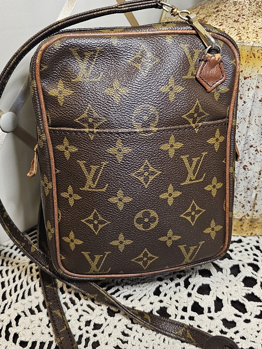 Louis Vuitton Danube Mini Crossbody Bag With COA. - Picture 13 of 16